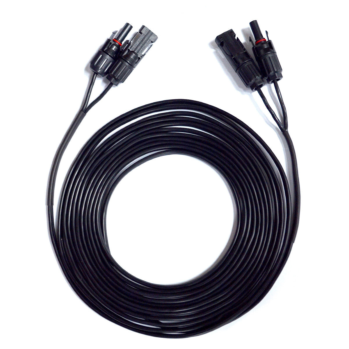 ACOPOWER 20FT/14AWG Solar Extension Cable with solar panel connector Female and Male connectors