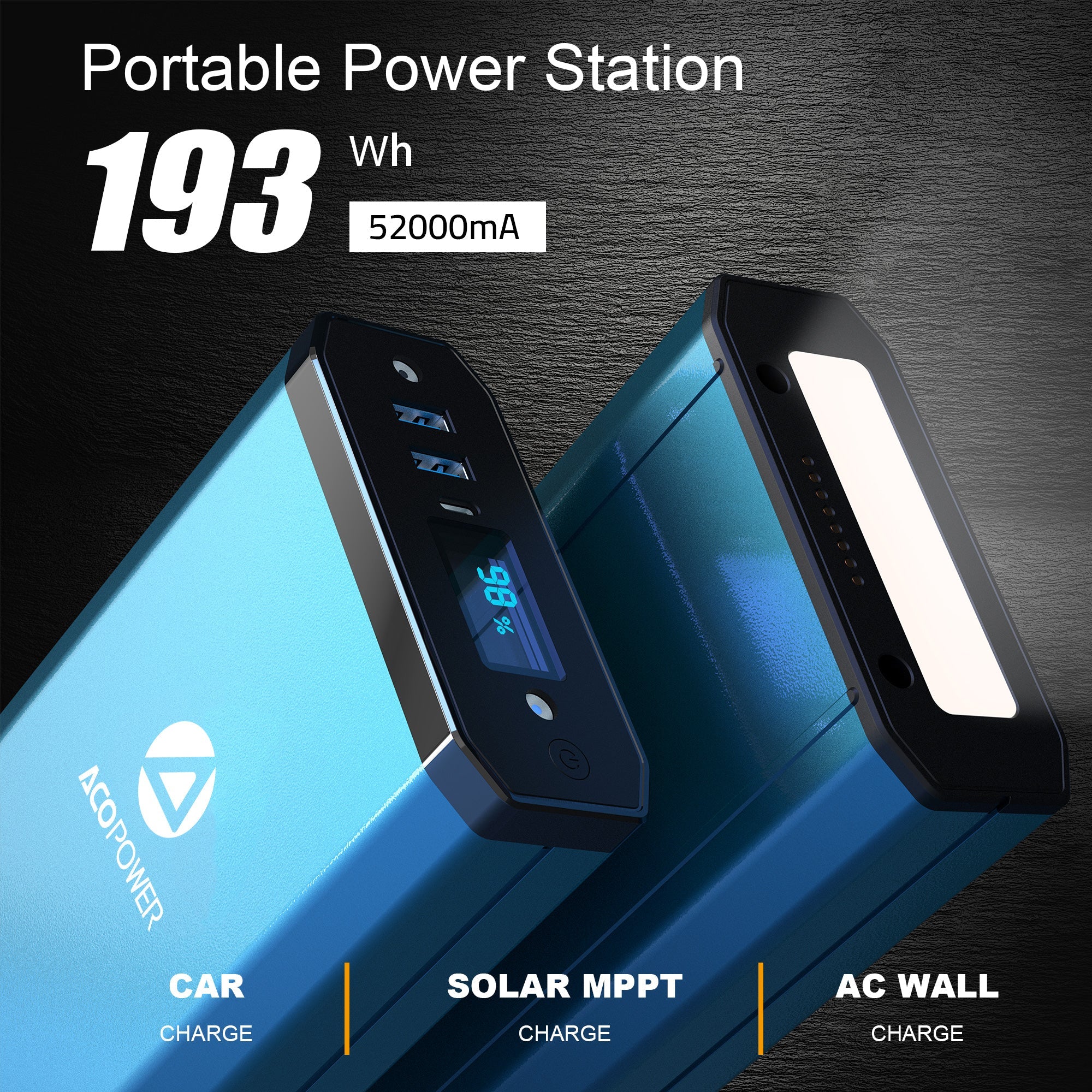 Tesla Fridge 193Wh Portable Power Station